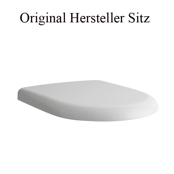 Laufen Pro Compact spülrandloses, wandhängendes Tiefspül-WC mit CleanCoat-Beschichtung H8209654000001