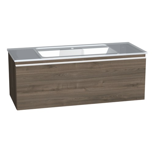 Burgbad Bel Glas-Waschtisch + Unterschrank 1220 PG1  