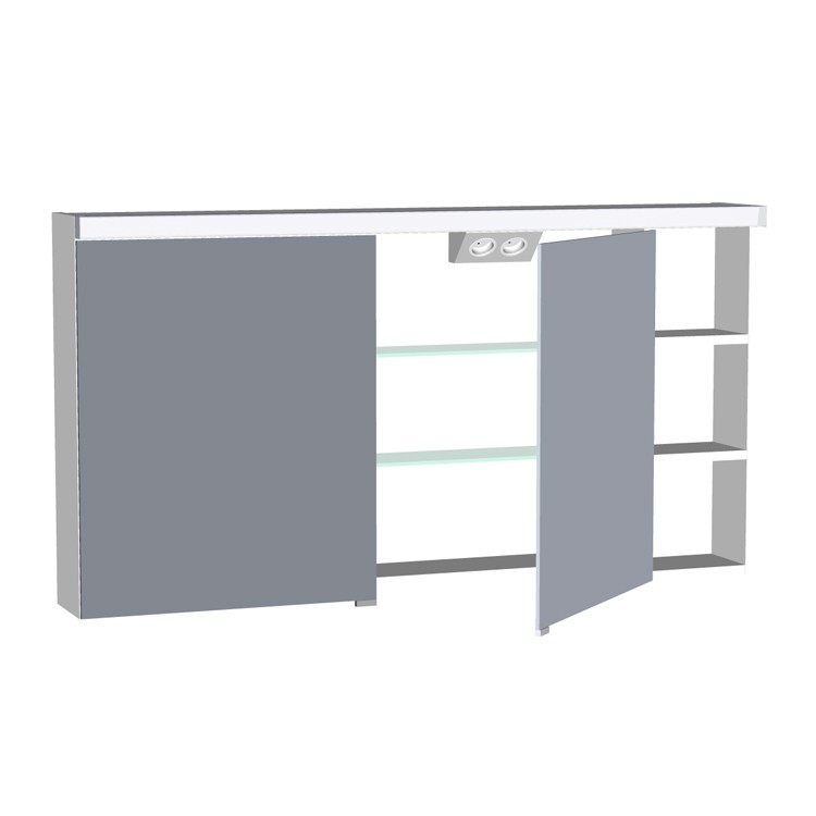 Burgbad Orell Spiegelschrank mit horiz. Beleuchtung 1200 PG2  