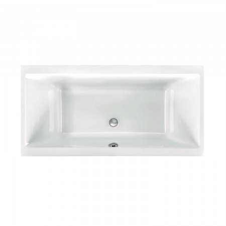 Acryl-Badewanne Malibu Eco 160 x 75 x 42,5cm weiss Bodenlänge 113cm, 220 Liter