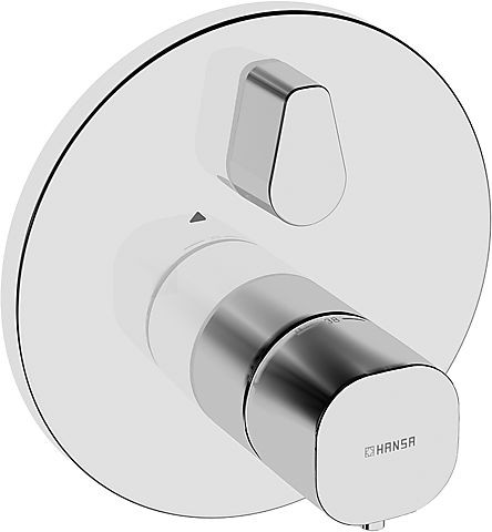 HA Funktionseinheit mit Dekorset Therm.- Brause-Batterie, Hansaliving 8113, chrom