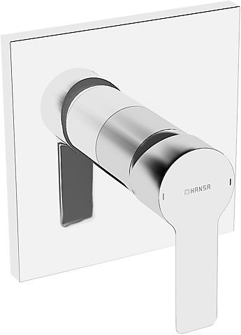 HA Funktionseinheit m. Dekorset Einhand- Br.-Batterie Hansaligna 8387, chrom