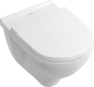 Villeroy & Boch Tiefspül-WC spülrandlos O.novo 5660R0 360x560mm DirectFlush wandh Weiß Alpin