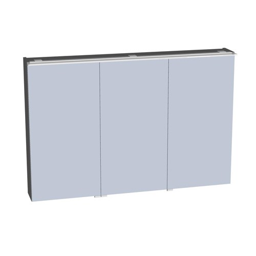  Burgbad Sinea 2.0 Spiegelschrank mit horizontaler LED-Aufsatzleuchte 1200 (SFHC120) PG3