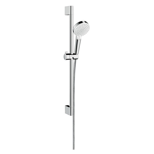 HG Brausenset Crometta Vario EcoSmart 6 l/min/Unica 650mm weiss/chrom