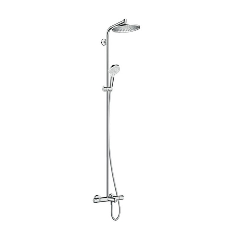 HG Showerpipe Crometta S 240 für Wanne chrom mit Thermostat