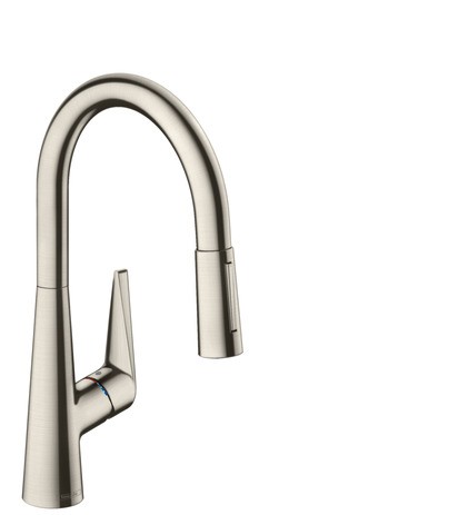 HG Spültischmischer 200 mit sBox Ausziehbr.M5116-H200ST edelstahl-optik