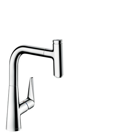 HG Spültischmischer 220 Select mit sBox Ausziehauslauf M5115-H220 chrom