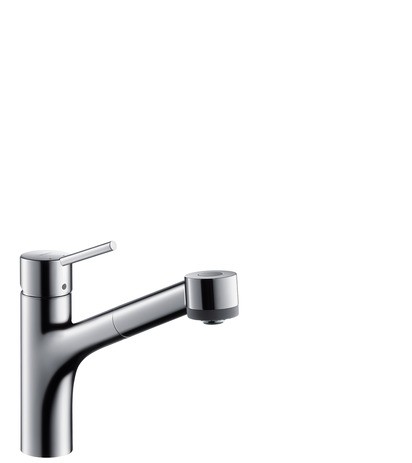 HG Spültischmischer 170 mit SBox Ausziehbr.M5216-H170ST edelstahl-optik