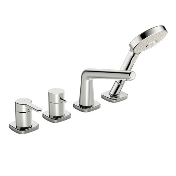 HA Fertigmontagset EHM für alle 4-Loch- Einbausets Hansadesigno 5312 chr.
