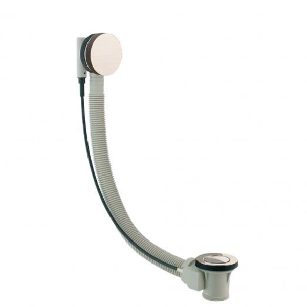 Victoria & Albert Ab- und Überlaufgarnitur mit Wanneneinlauf KIT61 brushed nickel