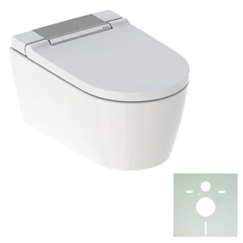 GE Geberit AquaClean Sela WC-Komplettanlage Wand-WC glanzchrom
