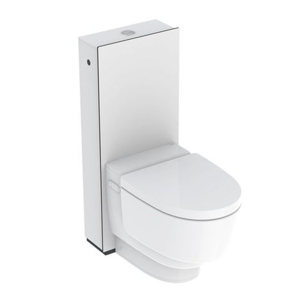 Geberit AquaClean Mera Classic WC-Komplettanlage AP Stand-WC weiß-alpin