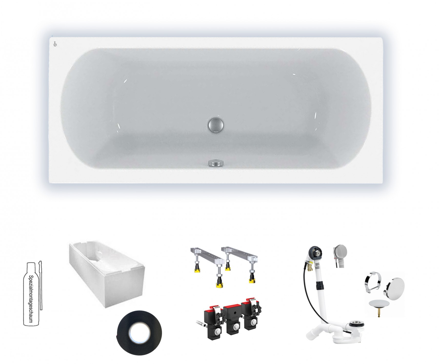 Ideal Standard Duo Hotline Neu 1800x800 Badewanne K275001