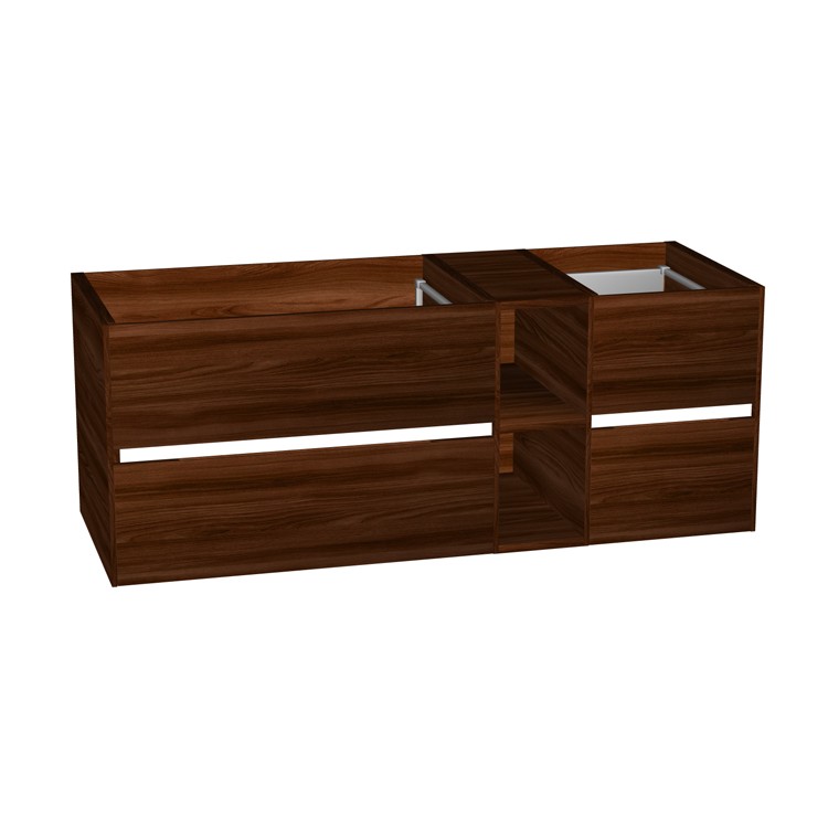 Pelipal Solitaire 6010 Waschtischunterschrank PG1 1320mm mit Bewegungssensor