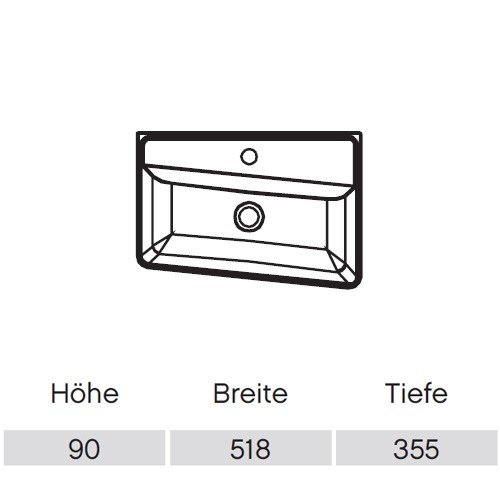 Pelipal 3-teiliges Badmöbelset Solitaire 6905 2.2 