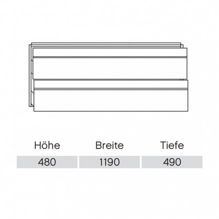 Pelipal Balto Waschtischunterschrank 04 PG2  