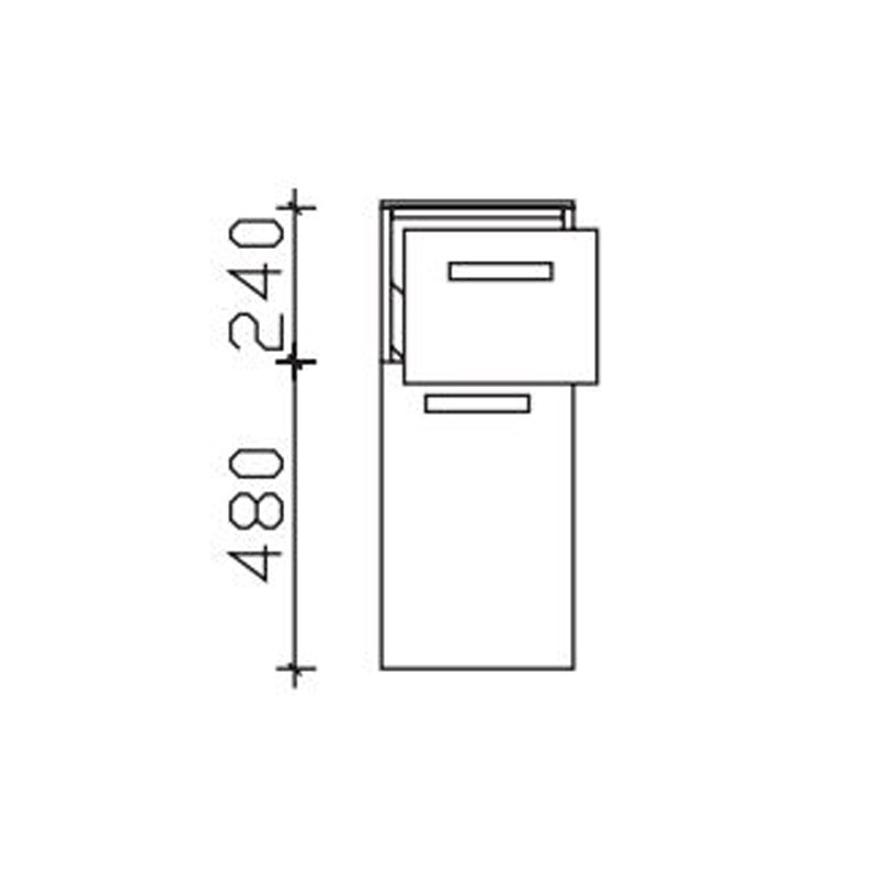 Pelipal Fokus 4005 Highbord 730 mm