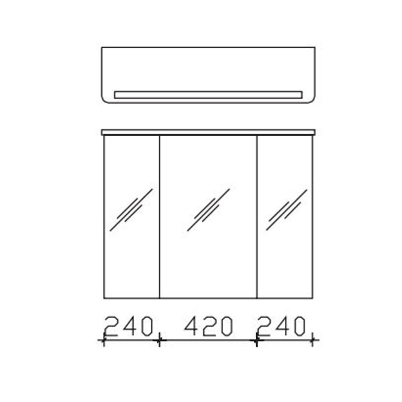 Spiegelschrank