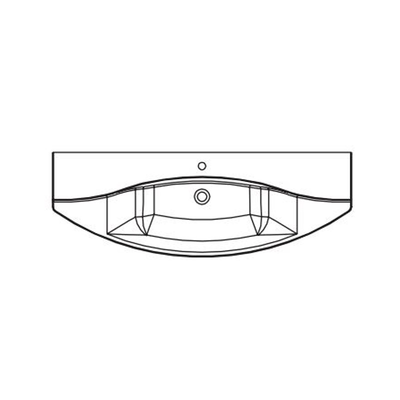 Pelipal, Fokus 4010, Waschtisch 1200mm