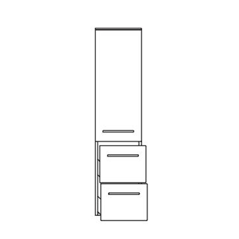 Pelipal, Fokus 4010, Midischrank, 1212 mm