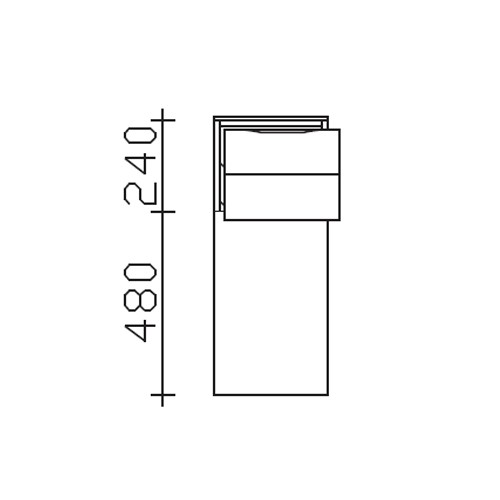 Pelipal Solitaire 6025 Highboard 300 mm PG2