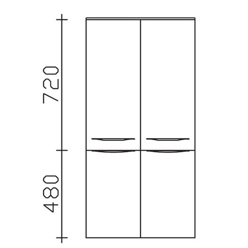 Pelipal Solitaire 6025 Midischrank (PEL6025-MS 60-01-33) PG1