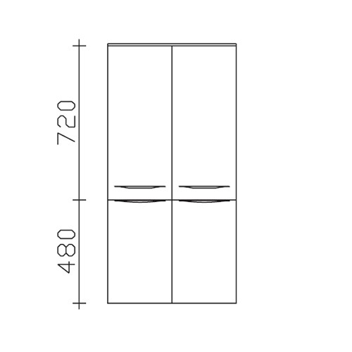 Pelipal Solitaire 6025 Midischrank (PEL6025-MS 60-01) PG2