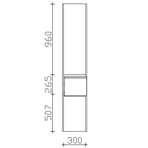 Pelipal Solitaire 6040 Hochschrank PG1