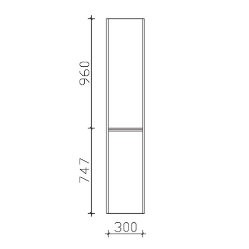 Pelipal Solitaire 6040 Hochschrank PG1