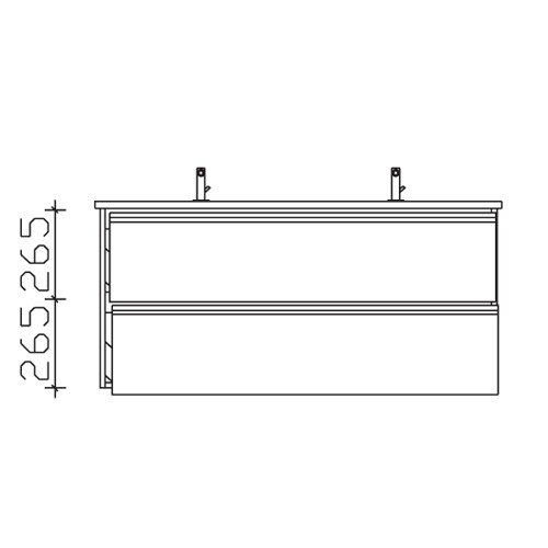 Pelipal Solitaire 6040 Waschtischunterschrank 1183 PG2