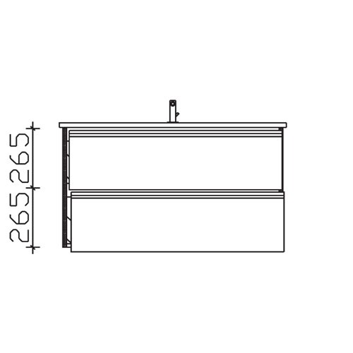 Pelipal Solitaire 6040 Waschtischunterschrank 983 PG1