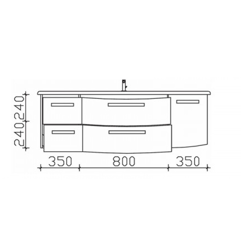 Pelipal Solitaire 7005 Waschtischunterschrank 1506  