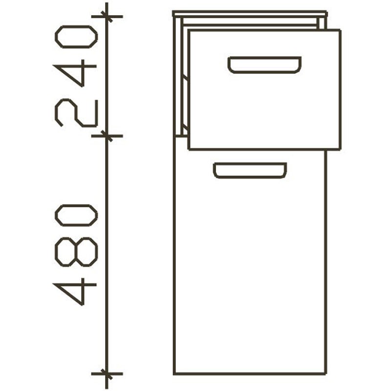 Universelle Beimöbel Highboard
