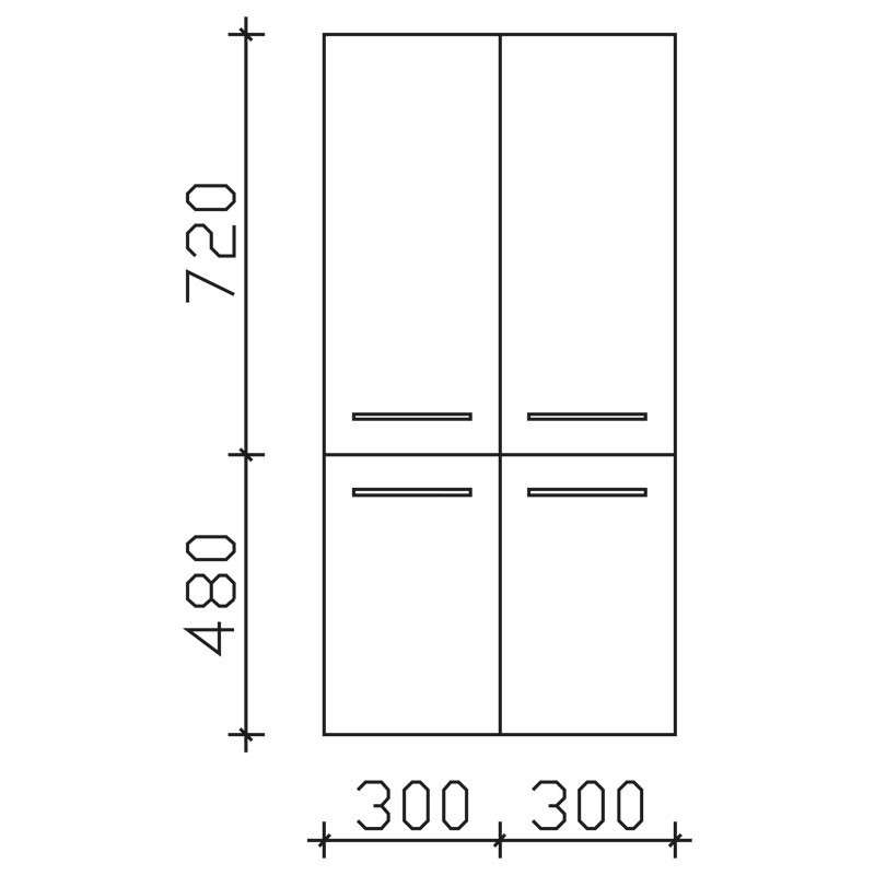 Pelipal Universelle Beimöbel Midischrank (PELMCT526033) PG1
