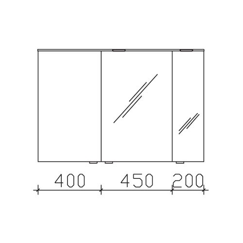 Pelipal Solitaire 6910 Spiegelschrank 1050