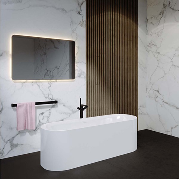 Riho Devotion freistehende Badewanne 180x71, weiß, ohne Füllfunktion
