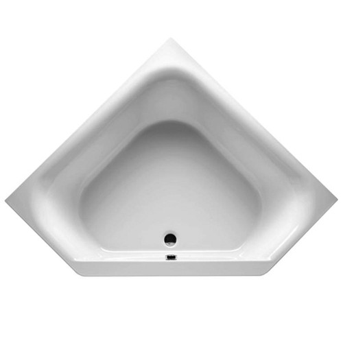 Riho Eck-Badewanne Austin 145x145 cm / weiß BA11005