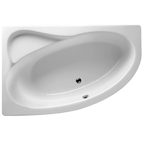 Riho Eck-Badewanne Lyra 170x110 cm R / weiß BA63005