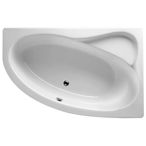 Riho Eck-Badewanne Lyra 170x110 L/weiß glänzend BA64005