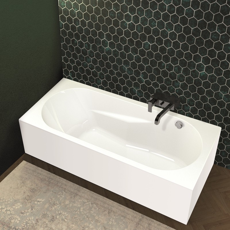 Riho Lazy Plug & Play Badewanne, Eckausführung, rechts, 1800x800mm, 260Ltr.