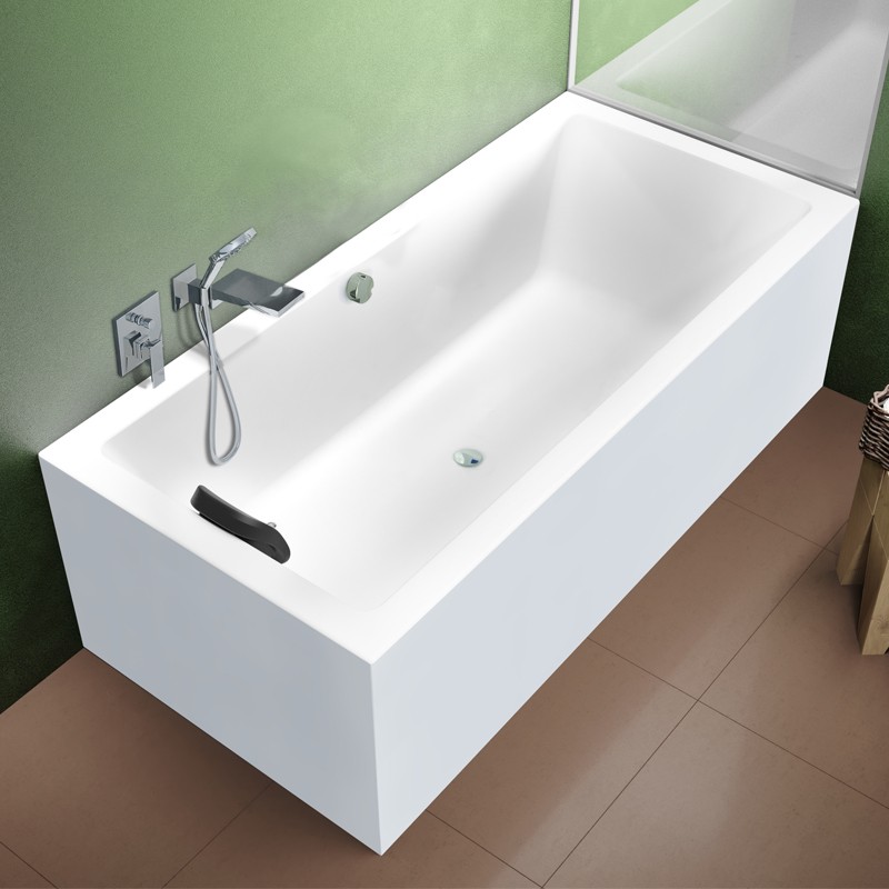 Riho Lugo Plug & Play Badewanne, Eckausführung, links, 1800x800mm, 215 Ltr.