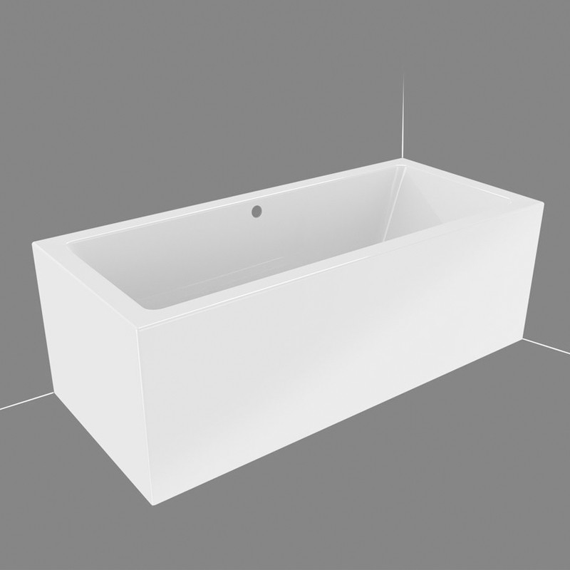 Riho Lugo Plug & Play Badewanne, Eckausführung links, 1900x800mm, 235 Ltr.