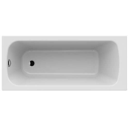 Riho Rechteck-Badewanne Dola 170x75/weiß glänzend BB31005