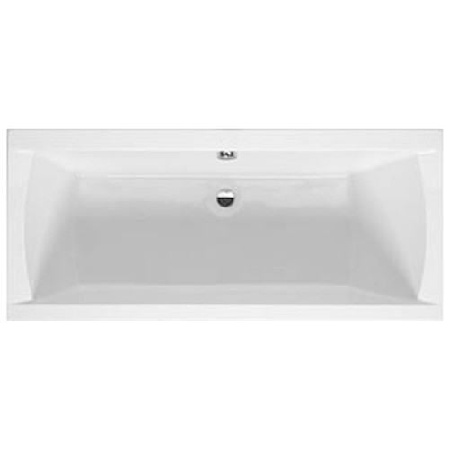 Riho Rechteck-Badewanne Jersey 160x70/weiß glänzend BA71005