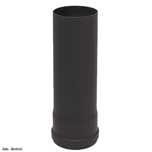 Rocky Rauchrohr 250 mm, DM80, Farbe: Schwarz