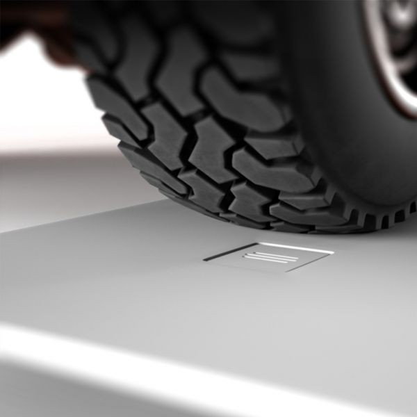 RockyTray rutschfeste Komposit Duschwanne Duschfläche, 900 x 900 x 35, Mittelablauf, weiß, zuschneidbar