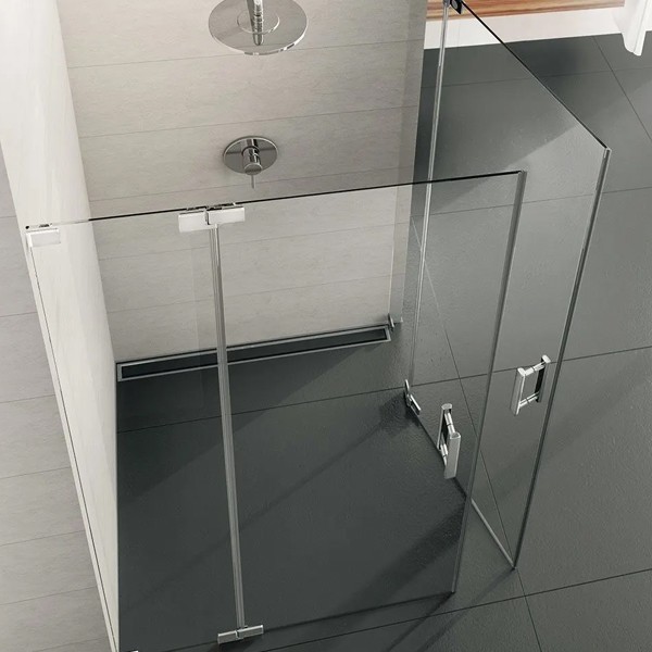 SP Achat R Plus -Eckdusche Pendeltüren