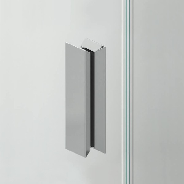 Sprinz Nexa Pendeltüren oder Tür nach außen öffnend, Ecke neben Wanne, 900x 900x 2000 mm 