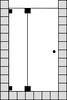 Sprinz Nexa Pendeltüren oder Tür nach außen öffnend, Nische, 900x 2000 mm